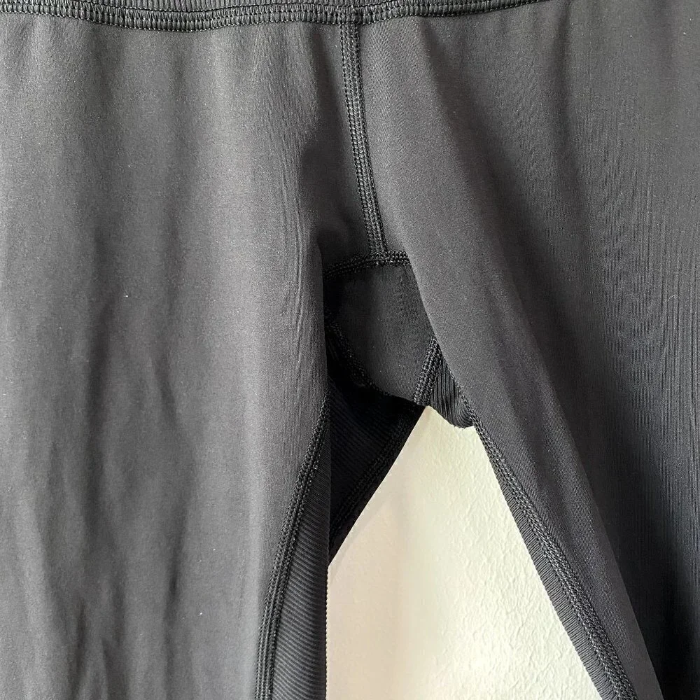 Lululemon Seek the Heat Crop Leggings Black 6